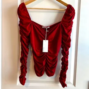 NWT reformation esra‎ Queen Anne neck top L thumbnail 4