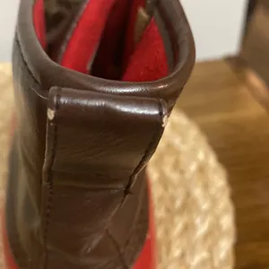 Prospector red and brown boots size 7 thumbnail 10