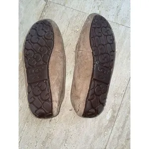 UGG‎ Australia Women Chestnut Brown 1016476 Suede Sheepskin Slippers Loafer Sz 8 thumbnail 6