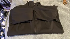 Avalanche Zip-Up Black Jacket thumbnail 2