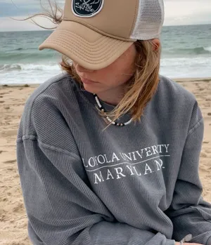 Chicka-d Loyola University of MD Crewneck || Size Large thumbnail 1