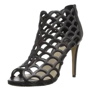 VINCE CAMUTO FONTANELA Shoes Caged Peep Toe Stiletto Heel Bootie Size 9‎ B100 thumbnail 1