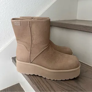 UGG Cityfunc Mid Platform Boots Women’s - MDSD Tan - 7 thumbnail 2