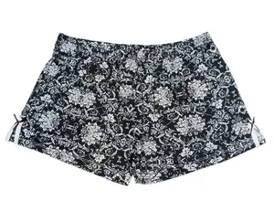 Studio Badgley Mishka Pajama 2 Piece Set Set Shorts Cami Black White Size MEDIUM NEW NWT thumbnail 8