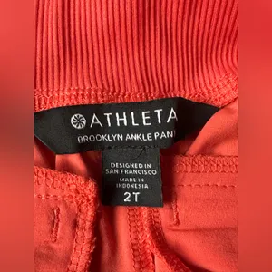 Athleta Brooklyn Ankle Pant in Sunset Glow size 2 Tall thumbnail 5