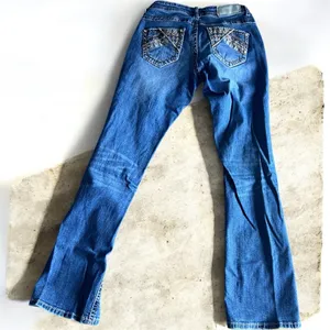 Shyanne Classic Blue Denim Jeans #333 thumbnail 2