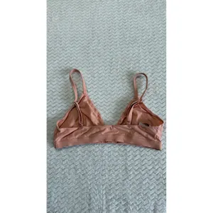 SKIMS Triangle Bralette Peach Coral Adjustable Straps Size L L/G 4559 thumbnail 2