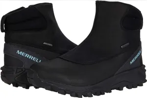 Merrell Women's Thermo‎ Kiruna Mid Zip Waterproof Black Snow Boot Size 11 NIB thumbnail 1