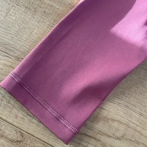 NWT Offline by Aerie real me lace up 7/8 leggings size M red Dusty rose/pink thumbnail 5