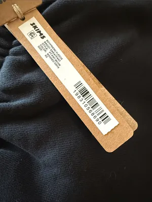 Skims (Gar) Boyfriend Fleece Baggy Sweatpant | Color WASHED ONYX | Size XS thumbnail 8