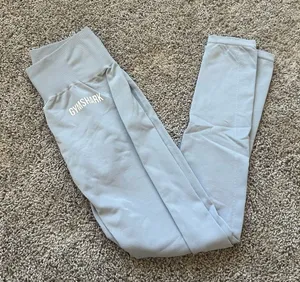 Gymshark Women's Light Blue Leggings thumbnail 1