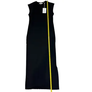 NWT FRAME Black Cotton Dress Size S Small thumbnail 4