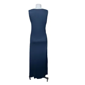 N:Philanthropy Bessie Maxi Dress Sleeveless Slit Draped Jersey‎ Black Size Small thumbnail 7