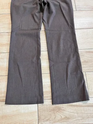 Womens New York & Company Brown Dress Pants - 2 Petite thumbnail 3