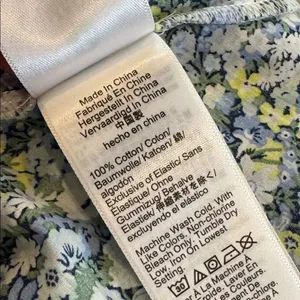 J.Crew Palermo smocked-waist mini dress in Liberty Thorpe Hill fabric M thumbnail 9
