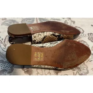 Madewell The Margot Slingback Flat in Snake Embossed Leather Size 7 thumbnail 7
