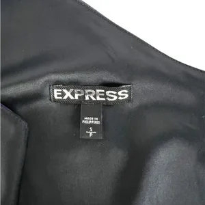 Express‎ Purple Black One Shoulder Chiffon Sheath Cocktail Dress Size Small thumbnail 6