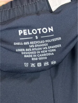 Peloton 4” Velocity Running Shorts Black Size Small Athletic Workout thumbnail 5