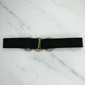 Vintage Goodheart Gold Tone Chain Stretch Cinch Belt Small/Medium ✨ thumbnail 3