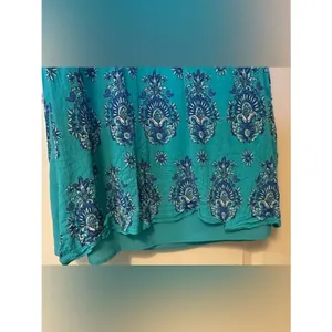 Vineyard Vines Teal Tube Top Maxi Dress Women's Sz 2 thumbnail 7