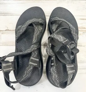 Chacos Z/2 Classic‎ Sandals Vibram Soles Black Grey Zig Zags Womens 9 thumbnail 1