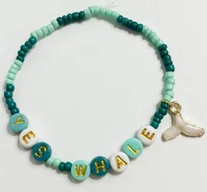 Taylor Swift Eras Tour Friendship Bracelet Yes Whale thumbnail 1