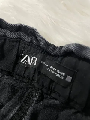 ZARA Paper bag Black Pants thumbnail 5