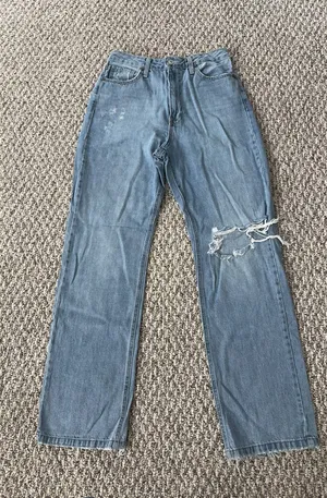 Just Black Denim Jeans Straight thumbnail 1