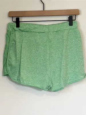 NWT Cupshe Slayin' It Green Crop Top & Shorts Lounge Set - Size: Extra Large thumbnail 7