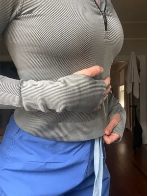 Lululemon Cropped 1/4 Zip thumbnail 3