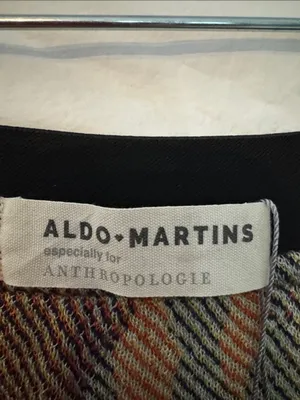 Aldo Martins Boho Geometric & Zebra Print Fall Mini Skirt in Orange thumbnail 2