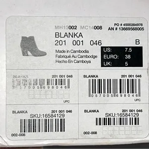 ALDO Blanka Women's Tan/Brown Suede Ankle Booties w/Stacked Wooden Heel-Size 7.5 thumbnail 13