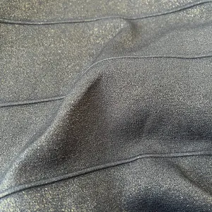 Bisou Bisou Y2K Metallic Ruched Dress Sz 14 Mob Wife Cocktail Club Brown Shimmer thumbnail 5