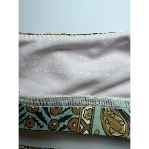 The Upside Vadella Ballet Bra Size 6 Geo Paisley Sports Bra thumbnail 5