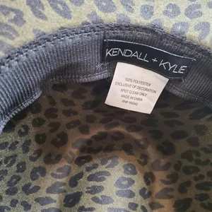 Kendall‎ & Kylie Leopard Green Fedora Hat thumbnail 5