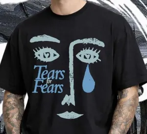 Tears for Fears Vinted Tee XL Black thumbnail 1