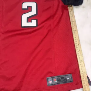 Atlanta Falcons Matt Ryan #2 Super Bowl LI NFL Football Nike Red Jersey Sz Large thumbnail 5