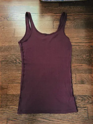 Aeropostale vintage y2k burgundy tank thumbnail 2
