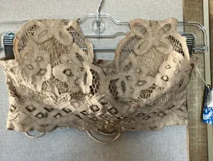 FINAL MARKDOWN Nordstrom Tan Lace Bandeau o s f m thumbnail 1