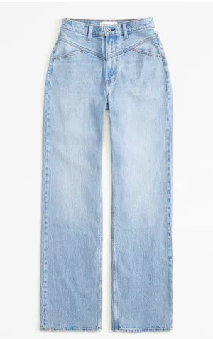 Abercrombie High-Rise Jeans Curve Love thumbnail 1