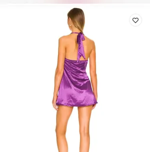 Revolve more to come satin halter dress thumbnail 2