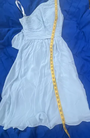 Azazie One-Shoulder Chiffon Bridesmaid Dress Size A6 thumbnail 11