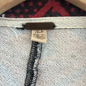 Free People Tribal Urban Cardigan Sweater Oversized XS thumbnail 4