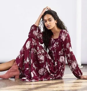Anthropologie Evelyn large maxi NWOT thumbnail 1