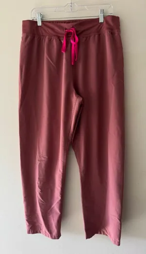 Figs Mauve Pink‎ Technical Collection Scrub Pants Size XL thumbnail 1
