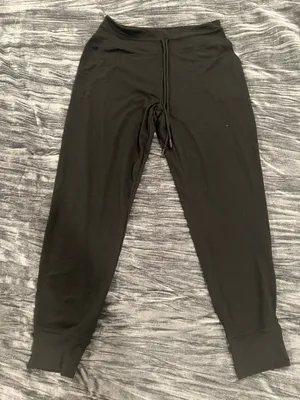 Black Jogger Pants by Lola Size M Size M thumbnail 1