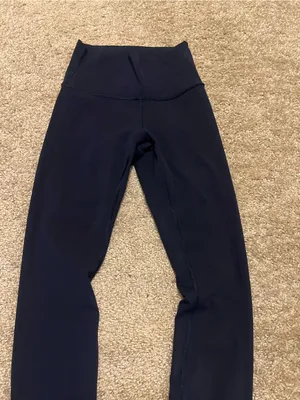 Lululemon‎ wunder under high rise legging 28” Luxtreme true navy size 2 thumbnail 10