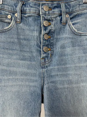 Madewell Cali Demi-Boot Jeans in Dory Wash: Comfort Stretch Edition Size‎ 26 thumbnail 6