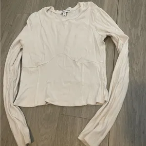 White Ribbed Long thumbnail 1