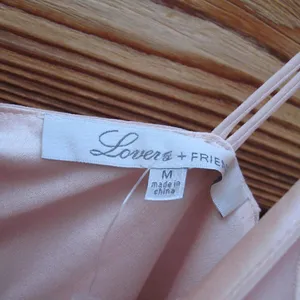 NWT Lovers + Friends Nude Blush Wishful Mini Dress thumbnail 9